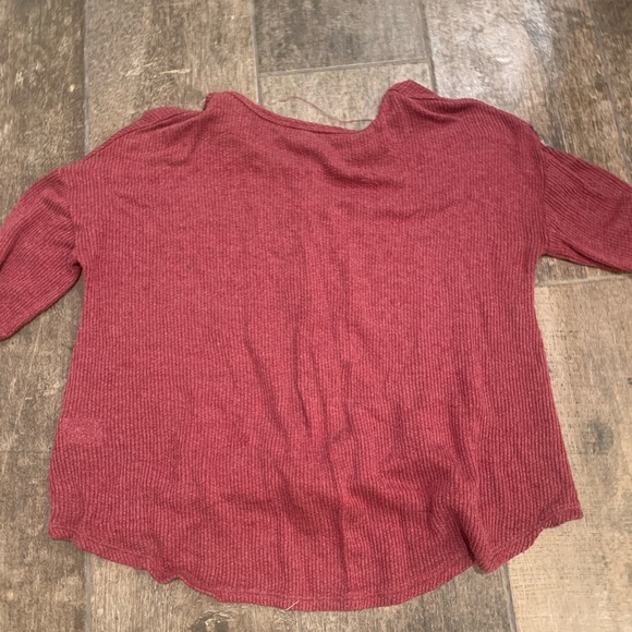 MUDD long sleeve button top - Picture 2 of 2